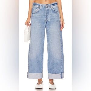 Citizens Of Humanity Light Blue Wide-Leg Jeans